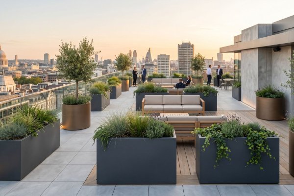 Fiberglass Planters in High-Rise Construction: Structural Performance, Weight, and Durability in 2026